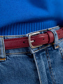 Taylor Skinny Leather Belt