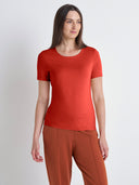 Short Sleeve Darcey Crew