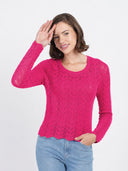 Pointelle Sweater