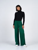 Satin Wide Leg Pants