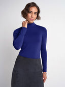 Silky Mockneck Top
